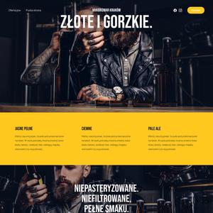 Szablon dla Craft Beer