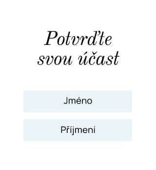 Potvrzení účasti na svatbě přes svatební web