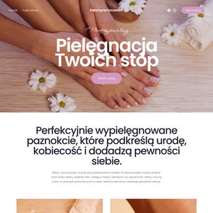 Szablon dla Pedicure