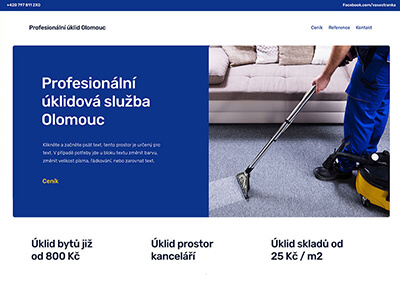 Strony internetowe dla firm sprzątających