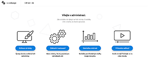 administrace služby Saywebpage